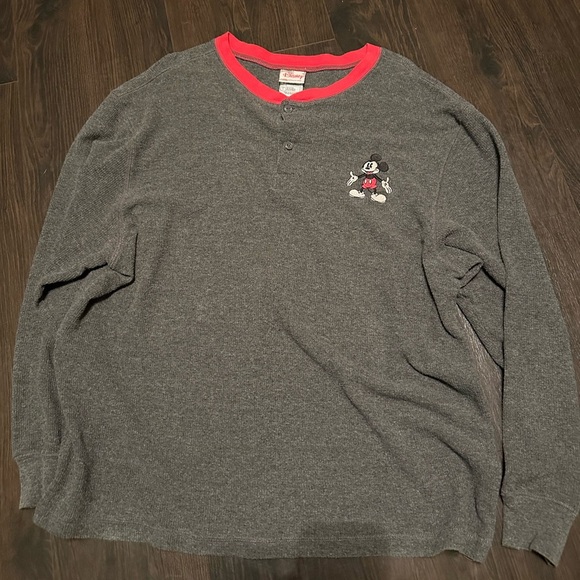 Vintage 90s Disney Mickey Long Sleeve - Picture 1 of 4